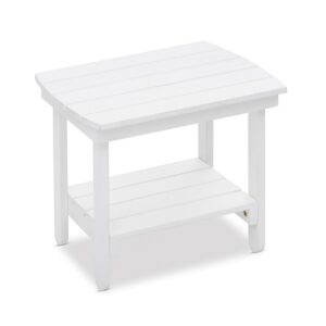 Replica Adirondack Outdoor Side  Table White