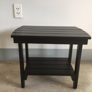 Replica Adirondack Outdoor Side  Table –charcoal Colour