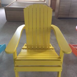 REPLICA ADIRONDACK OUTDOOR CHAIR YELLOW